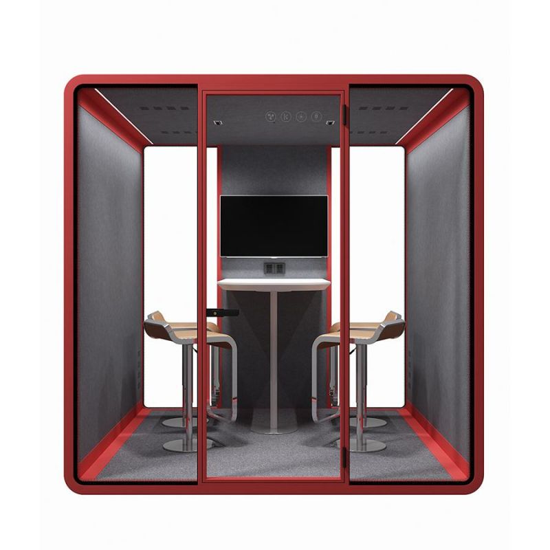 Acoustic Soundproof Open Office Furniture Meeting Pods Privacy Phone Booth