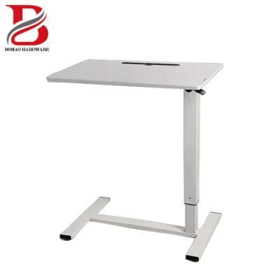 Gas Lift Pneumatic Standing Laptop Adjustable Height Bed Side Computer Desk