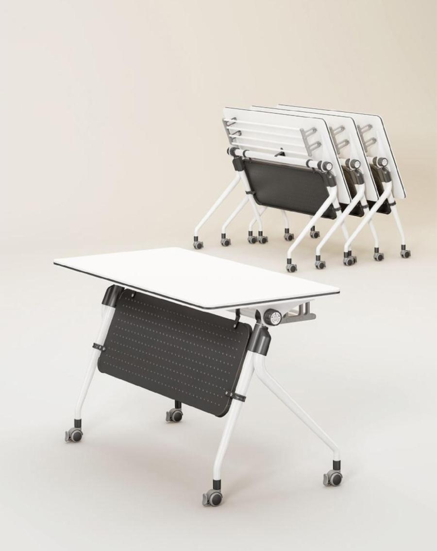High Quality Fan Shaped Meeting Room Folding Training Table