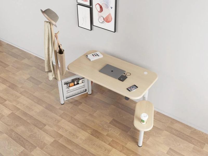 Made of Metal 725-1225mm Adjustable Height Range Wooden Furniture Youjia-Series Standing Desk