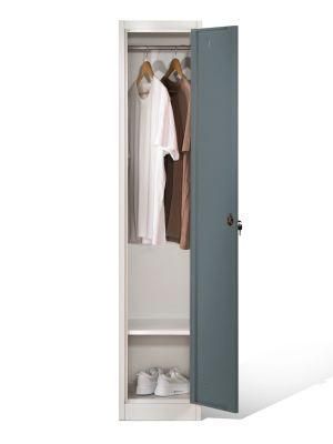Solid Construction Steel Personal Locker Single Door Metal Locker Furniture