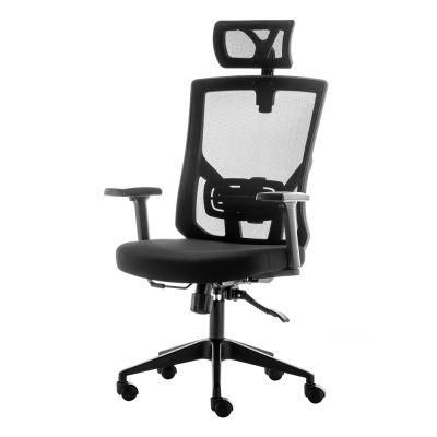 Modern High Back Executive Chair Best Ergonomic Mesh Office Chair with Headrest