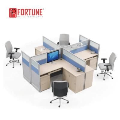 Project Wework Sharing Office Workspace Wood Finish Call Center Workstation Cubicle