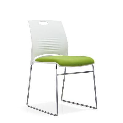 China Factory Modern Fixed Steel Frame Leisure Training Office Chair