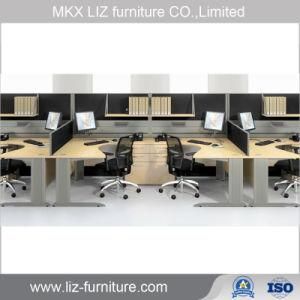 Linear Shape Office Workstation with High Partition Divider Am041