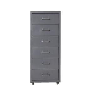 Steel File Cupboard Metal Cabinet Storage 6 Drawer Multi Drawer File Cabinet Bedroom Furniture Chest of Drawer