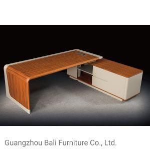 Modern Office Furniture Luxury Executive CEO Boss Wooden Office Desk (BL-WN93D2402)