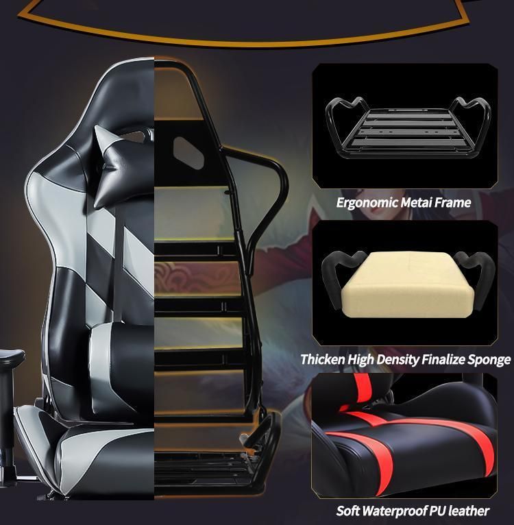 Li&Sung Comfortable PU Ergonomic Sillas Gamer Gaming Chair