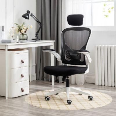 New Commercial China Office Visitor Chairs America Warehouse in Stock Swivel Adjust Height Home Office with Headrest