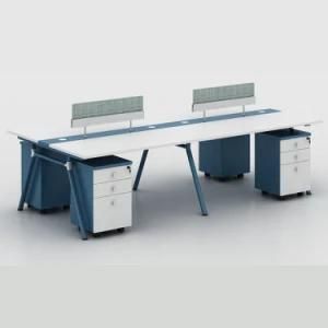 Modern Hotel Computer Office System Desk Table with File Cabine