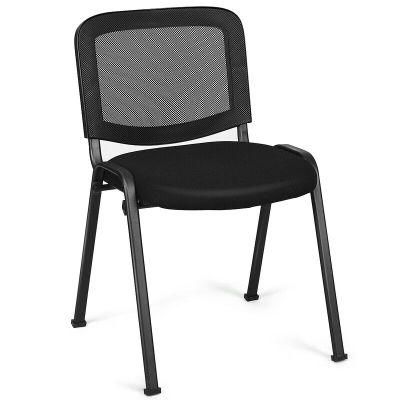 Ergonomic Backrest Stackable Design Mesh Back Office Conference Chairs