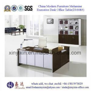 Chinese Office Furniture Melamine Manager Office Table (D1608#)