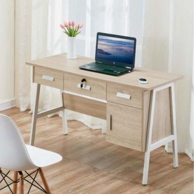 Office Furniture Home Steel Wooden Laptop Study Desk for Sale