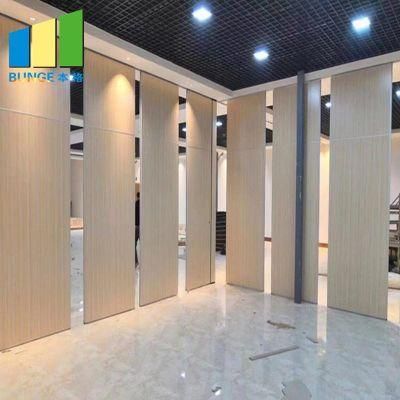 Aluminum MDF Melamine Panel Movable Wall Demountable Sliding Partitions Price