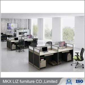 Office Screen Cubicle Workstation with Glass Partition (CP65I-4)
