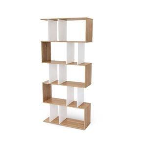 Simple 5 Tier Display Shelf Storage Bookshelf Bookcase