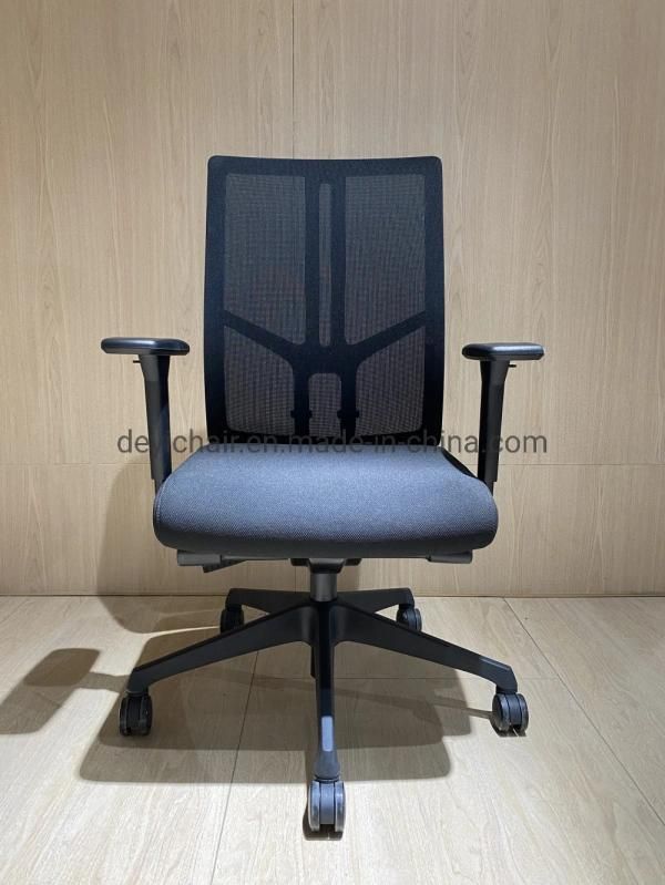 Synchronised Mechanism Nylon Base Mesh Back Manager Executive Headrest Optional Black Caster Office Chair