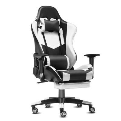 High Back Gaming Swivel Rolling Executive Game Chair with Footrest