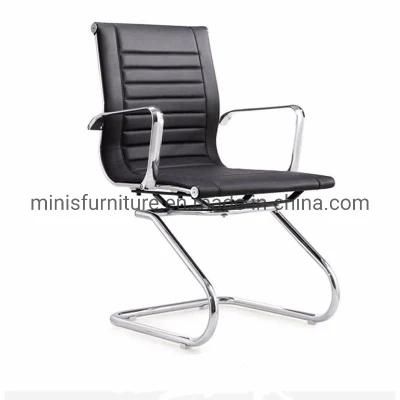 (MN-OC289) Low Back Striped Office Chair for Vistor Meeting Furniture