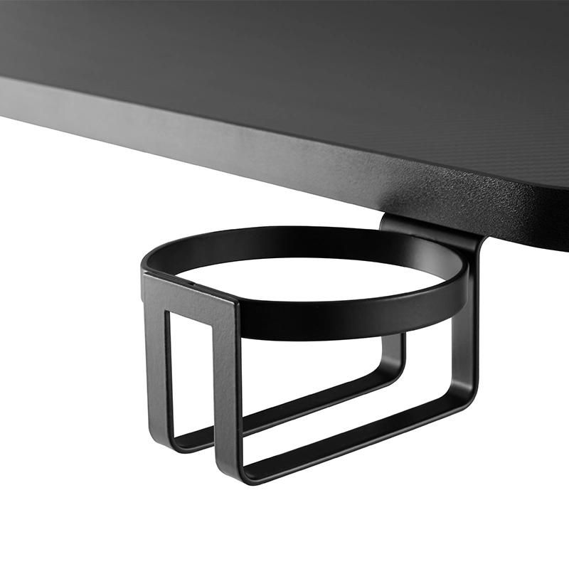 Gaming Desk T-Shaped Office PC Computer Table with RGB Lighting