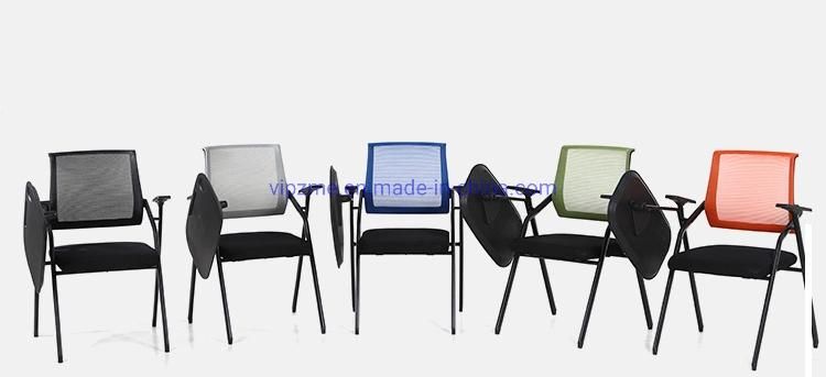 Excellent Folding Training School Chair with Tables Attached Writing Board
