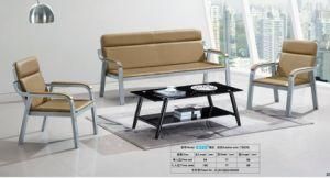 New Design Office Waiting Room Leisure Sofa with Grey Frame 1+1+3