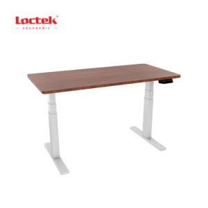 Loctek Et221 (IB) Home Office Furniture Electric Height Adjustable Standing Computer Desk