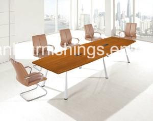 Melamine Top Metal Leg Support Modern Conference Table