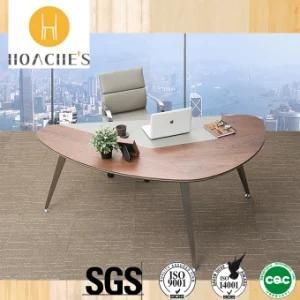 New Fashionable Office Table with Leather (V28)
