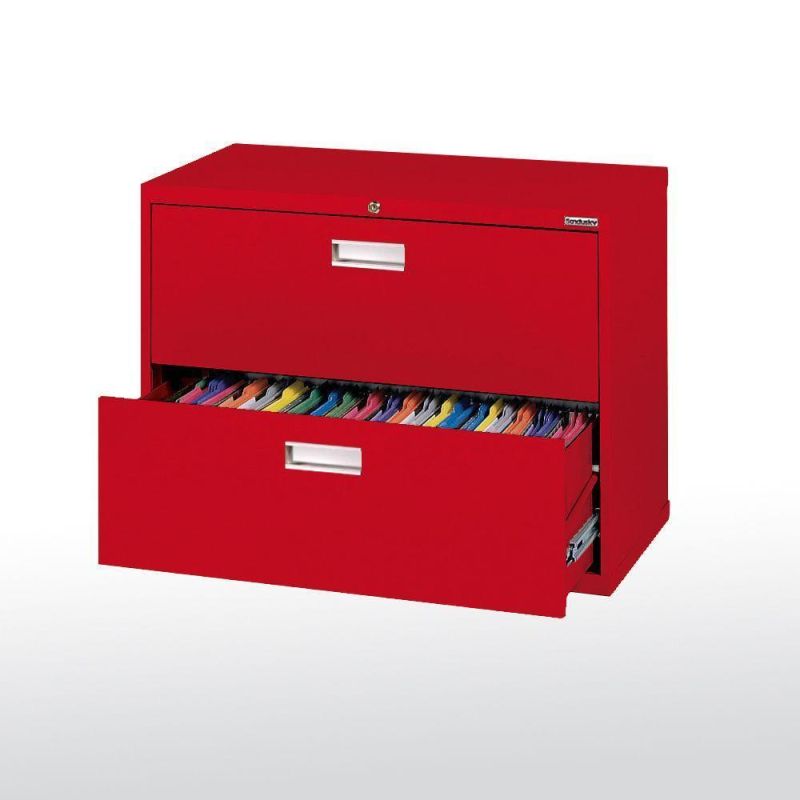 Steel Office 2 Drawer Filing Cabinet