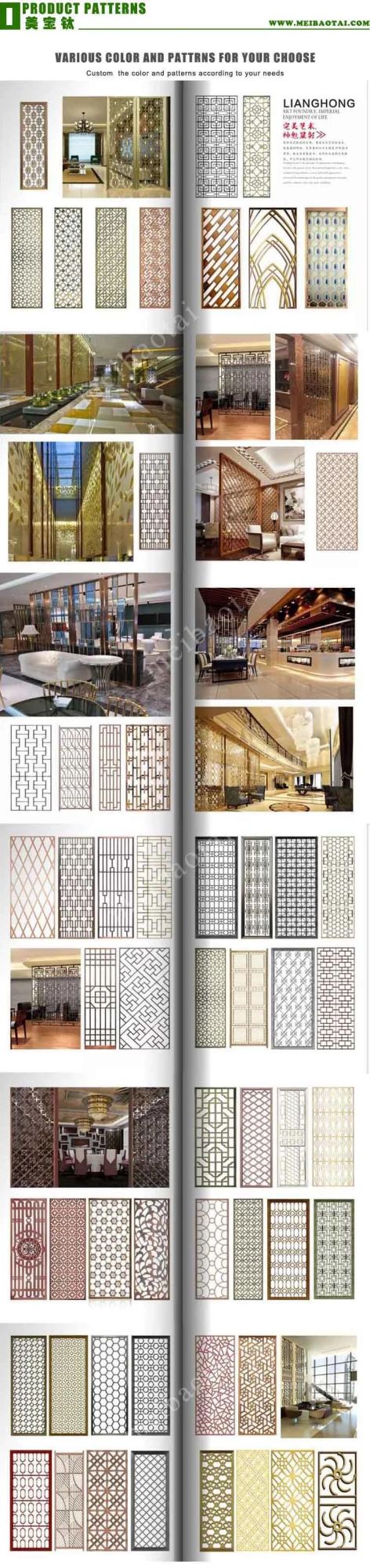 Finish Stainless Steel Screen for Stainless Steel Decorative Plate