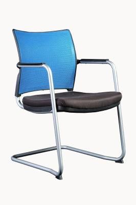 Cantilever Base Powder Coated Finished Mesh Upholstery for Backrest Mould Foam for Seat Stacking Chair