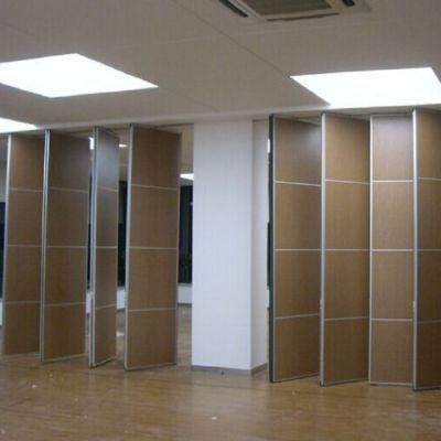 Folded Insulated Aluminum Profile Movable Partition Wall for Conference Room
