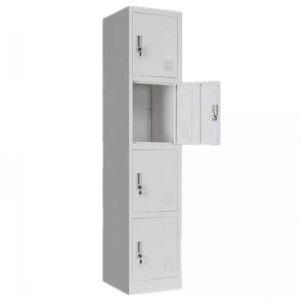 Steel 4 Doors Staff Locker Good Quality Bedroom Furniture