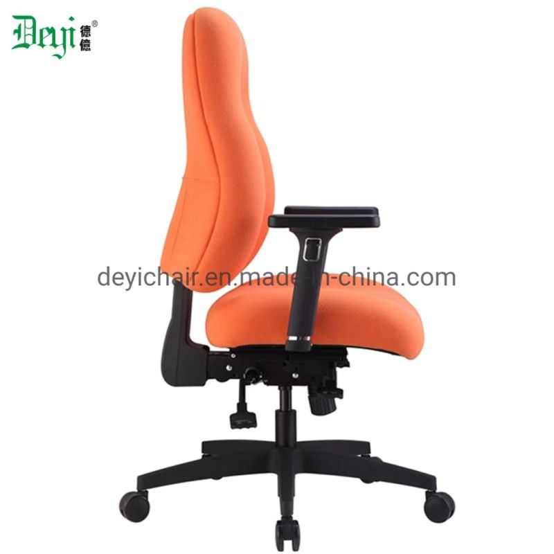 Colorful Fabric Pure Foam Computer Middle Back Headrest Optional Nylon Base Office Chair