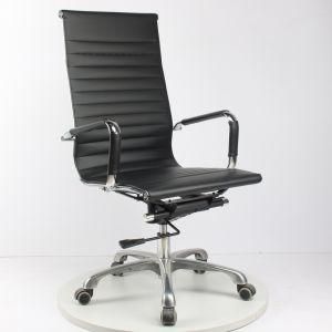 High Back Eames Office Chair Meeting Chair Black with Armrest for Sale Offiice Furniture