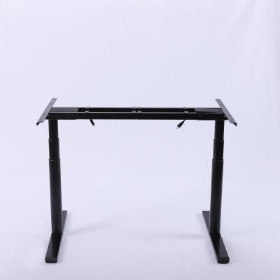 Customizable Height Adjustable Metal Desk Frame Sit to Stand Computer Study Gaming Table