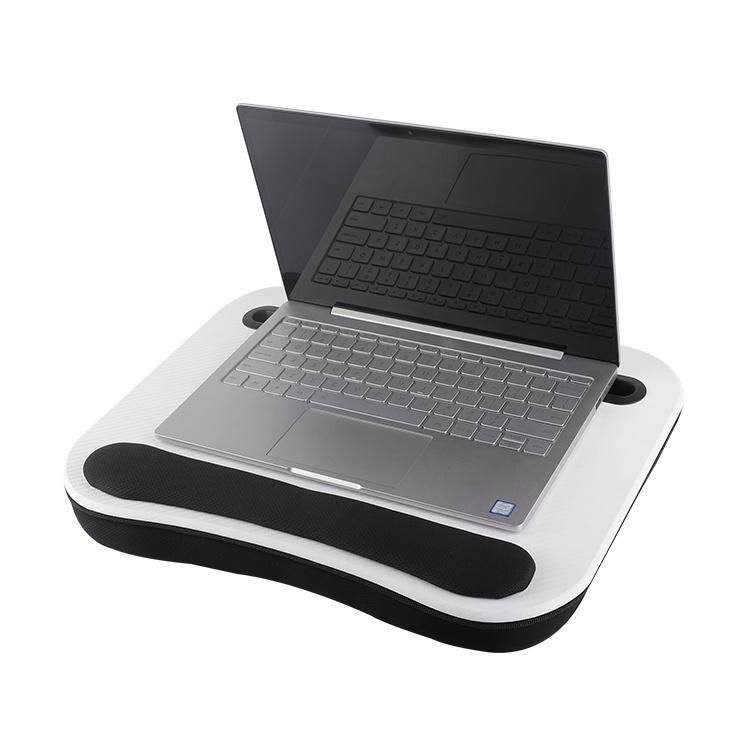 China Manufacturers New Fashionable Portable MDF Laptop Desk Computer Desk Stand with Cushion for Work Gaming Reading