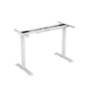 Et124 Dual Motor Rectangular Leg Height Adjustable Desk Frame