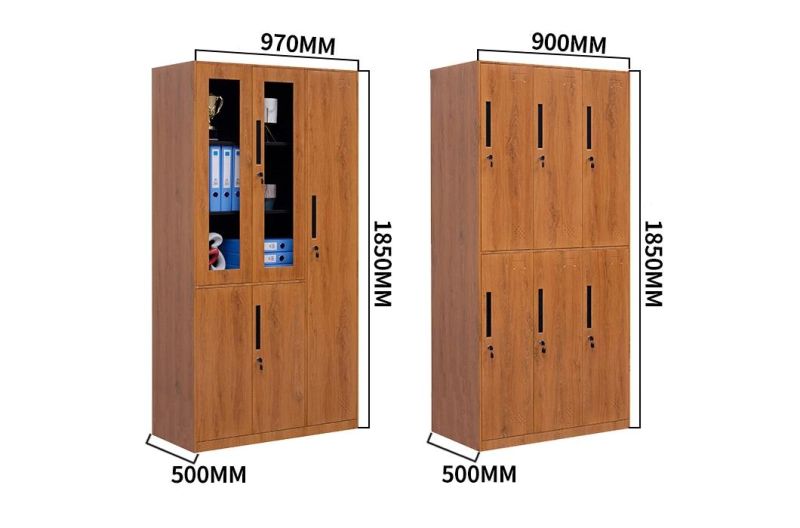 Office Furniture Steel Filing Cabinet with Locker Metal Storage