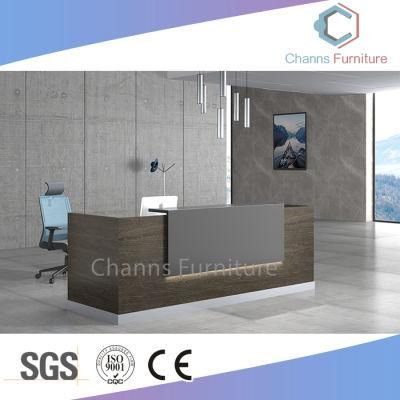 Straight Shape Office Furniture Reception Area Counter Desk Table (CAS-RA14)
