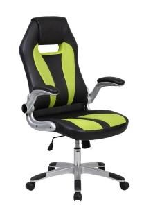 Furniture High Chair Racing Chair Adjustable Armrests and Mesh Fabric Office Chair