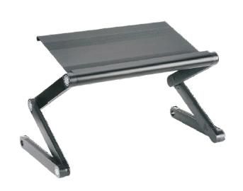 Laptop Desk Alu Panel Foldable Height Adjustable Upto 17&quot; (T2C)