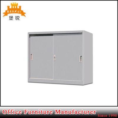 Steel Manufacture Metal 2 Sliding Door File Cabinet
