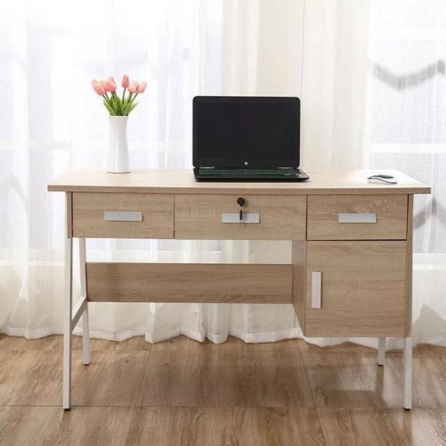 Office Furniture Home Steel Wooden Laptop Study Desk for Sale