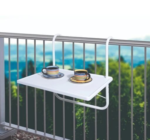 Height Adjustable Plastic Desk for Balcony Hanging Porgola Pot Sand Tee Sand Simple Computer Desk