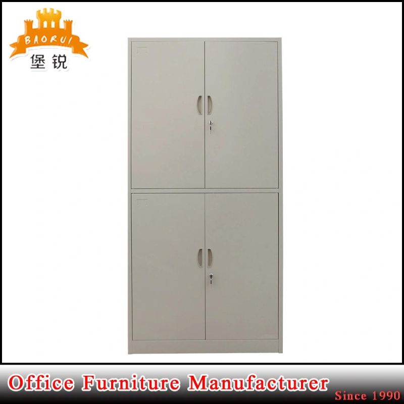 Office Metal Storage Cabinet Steel Two Section Metal Filing Cabinet