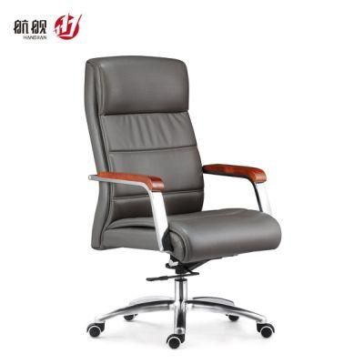 Height Adjustable MID Back Office Leather Chair Sofa Boss Chair