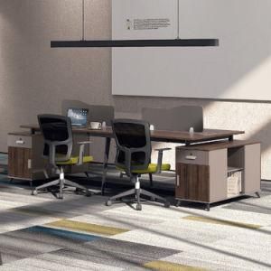 Modern Executive Wooden Linear Workstations