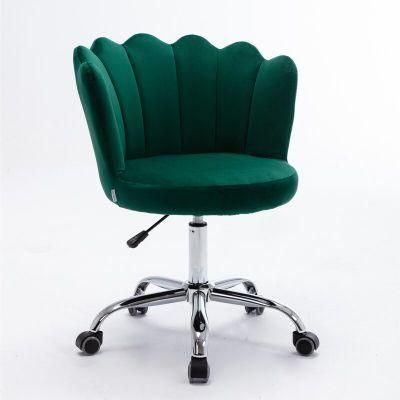 Comfortable Home Furniture Beauty Velvet Upholstered Office Chair